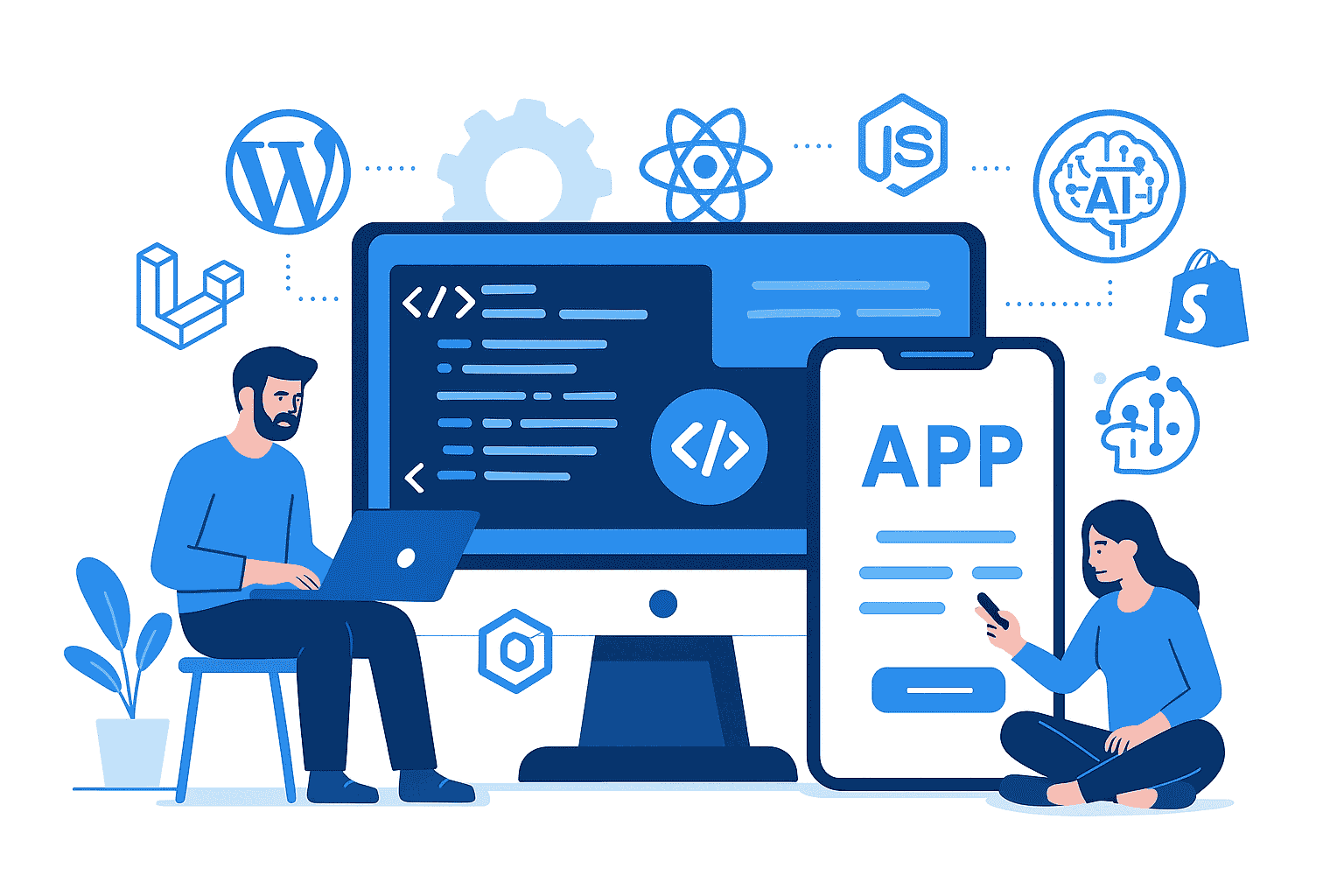 Developers building web, mobile and AI apps at Trijalsoft Solutions